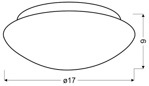 Stropní svítidlo stropní svítidlo Nina bílá 175mm 1x60W E27