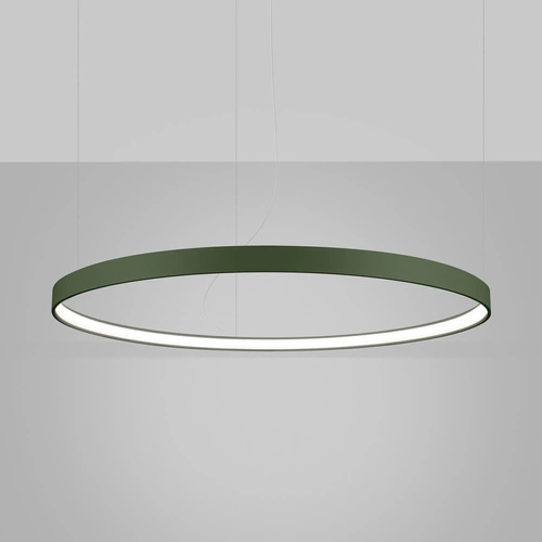 Moderní LED lustr RIO 110 olivový, nastavitelný do obýváku, kuchyně nebo nad stůl