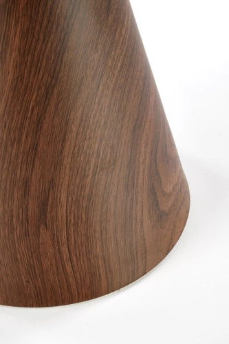 Konferenční stolek Suli kulatý bílý mramor moderní glamour 50 cm do obýváku Intesi