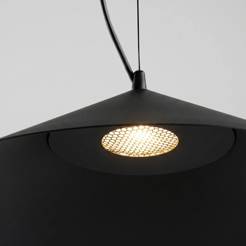 Závěsné svítidlo FINT černé LED do obývacího pokoje nastavitelné moderní