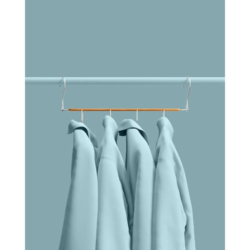 5five dřevěný vertikální ramínko do skříně na 4 košile nebo kalhoty