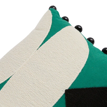 Dekorační polštář boho Malakite Atmosphera 30x30 cm zelený do obýváku a ložnice