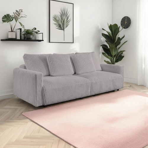 Pohovka Loppie rozkládací světle šedá Ambience 18 Sk. 3