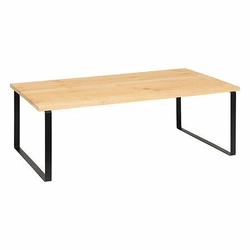 Ordera kuchyňská police dřevěná a kovová 50x30 cm černá skandinávská stojací 5five