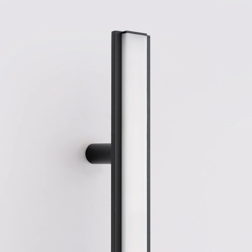 Moderní nástěnné LED svítidlo LAGOM 90 černé hliník do obýváku, ložnice a chodby Thoro