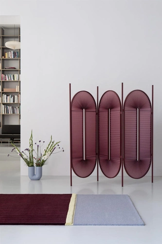 Decor Order Deep Cherry moderní vlněný koberec do obývacího pokoje 250x350 cm ručně tkaný