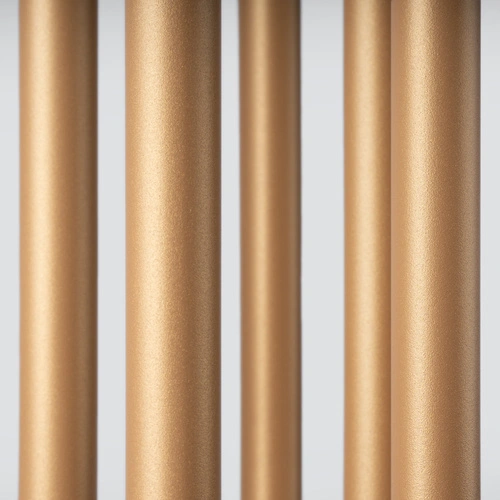 Moderní zlaté závěsné svítidlo Pastelo 5P do obývacího pokoje a jídelny