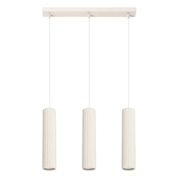 Visící lampa KARBON 3L béžový