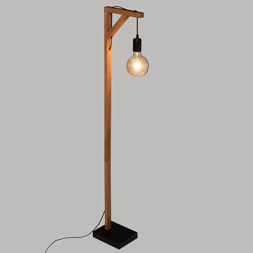 Stojací lampa Wild Atmosphera dřevěná loftová do obýváku a ložnice 148 cm