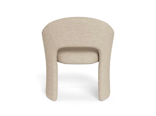 Čalouněná béžová jídelní židle s područky Tori Actona