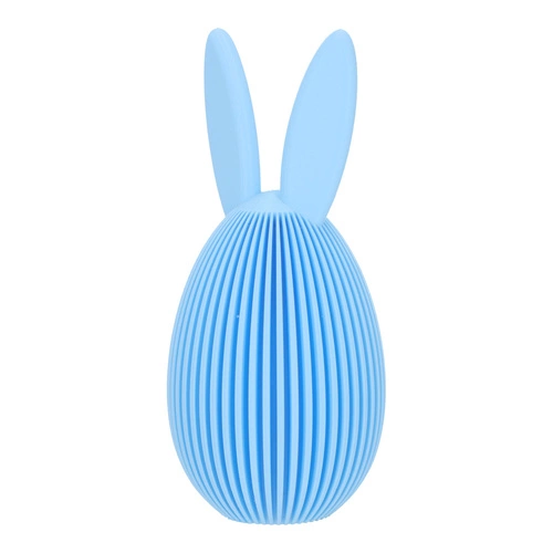 Sada 2 velikonočních figurek vajíček Intesi pastelové dekorace na stůl a komodu