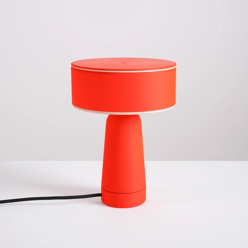 AXO červená moderní stolní lampa na psací stůl do pracovny