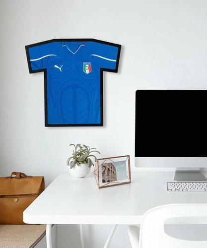 Černý závěsný fotorámeček na koláž T-frame Umbra 50x54 moderní nástěnná dekorace