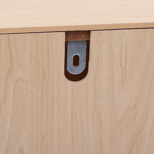 Stojící koupelnová skříňka Liora 160 cm dub přírodní s policemi moderní 5five simply smart