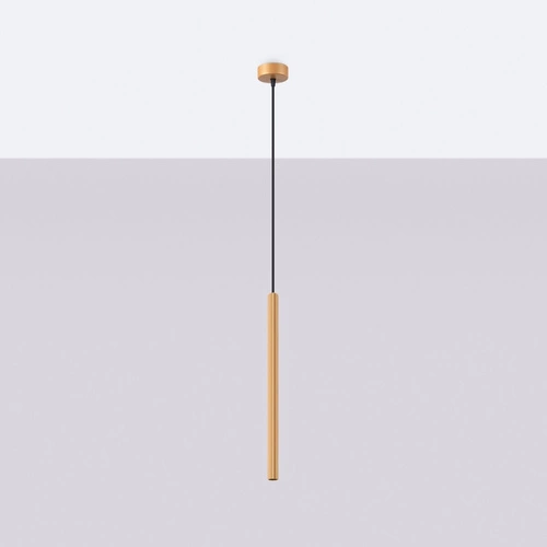 Moderní závěsné zlaté svítidlo ARCHE 1 s nastavitelnou výškou do obýváku, ložnice nebo jídelny