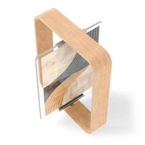 Dřevěný fotorámeček 20x25 Bellwood přírodní stojací skandinávský Umbra