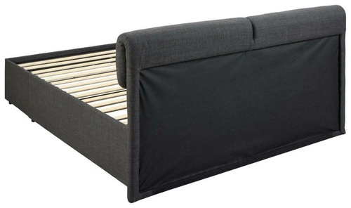 Čalouněná postel Calvi 160x200 se zásuvkami do ložnice, moderní