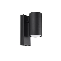 Nástěnné svítidlo UTTI černé moderní kovové do obýváku ložnice koupelny Sollux Lighting