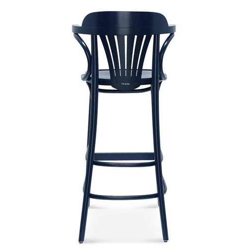 Dřevěný barový stůl s opěrkou a područkami Fameg BST-165 CATA na míru do kuchyně 75 cm