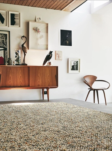 Mramorový béžový a hnědý koberec 170x240cm