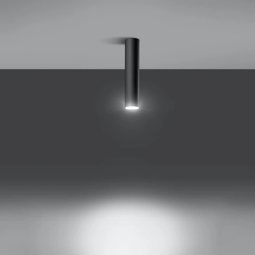 Stropní svítidlo černé moderní kovové Lagos 30 do obýváku kuchyně ložnice