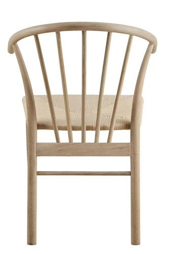 Dřevěná jídelní židle s područkami Cassandra Actona skandinávské boho přírodní