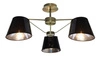 Závěsná lampa Cortez 3x40W E14 patina