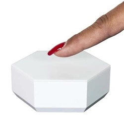 Sada 2 šestihranných nástěnných svítidel