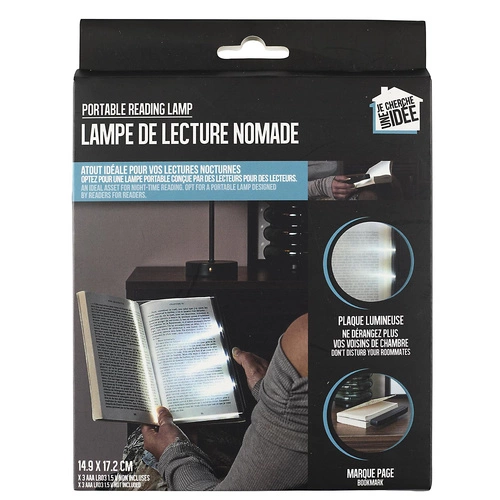 Intesi Zakładka LED lampa na čtení knih do ložnice 17 cm