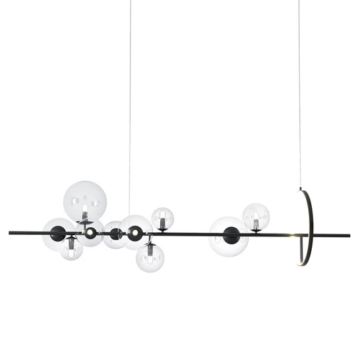 Závěsné svítidlo ORION LONG-120 černé 120cm