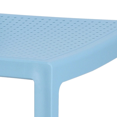 Zahradní plastová židle Emi modrá SCAB Design, stohovatelná, snadné čištění