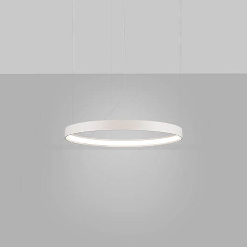 Moderní LED lustr RIO 55 béžový, nastavitelný, do obývacího pokoje a jídelny, stmívatelný