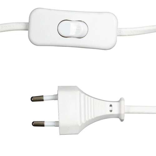 Dětská noční lampička panda bílá moderní stolní s látkovým stínidlem Intesi 36 cm