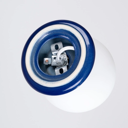 Nástěnné svítidlo ZORI ultramarínové IP44 moderní do koupelny a chodby