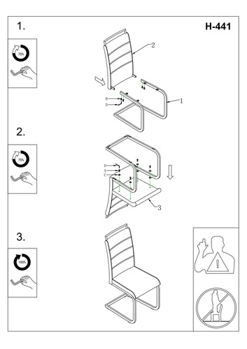 Čalouněná sametová jídelní a obývací židle Intesi H441 Velvet černá na kovových lyžinách