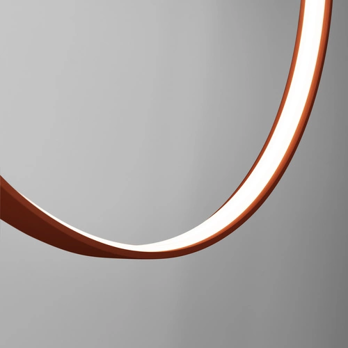 Závěsné LED svítidlo RIO 78 červené moderní nastavitelné nad jídelní stůl do obýváku kuchyně