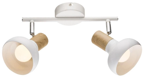 Stropní lampa Puerto strip 2x40W E14 bílá