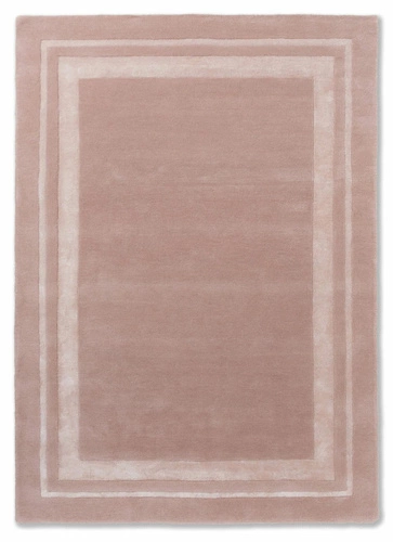 Vlněný růžový koberec do obýváku Redbrook Blush 170x240 moderní snadno čistitelný Laura Ashley