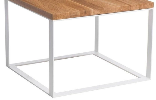 Stůl základny čtvercová 45x45 bílá,