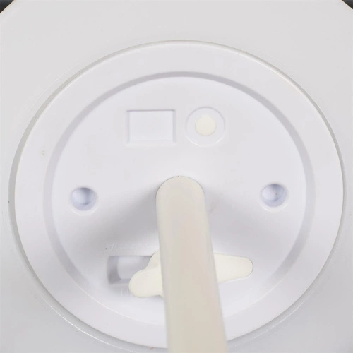 Intesi moderní bílá stolní LED lampa USB bezdrátová do obýváku a na terasu