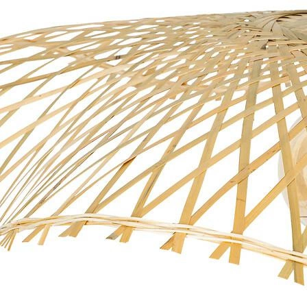 Závěsné bambusové svítidlo Tess 58 cm do obýváku a jídelny, nastavitelná, boho Atmosphera