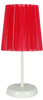 Stolní lampa Rifasa 1x40W E14 červená