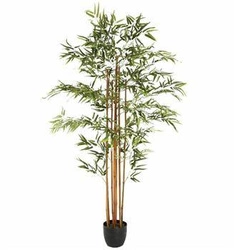 Umělý bambus v květináči Atmosphera 185 cm moderní do obýváku a kanceláře jako živý