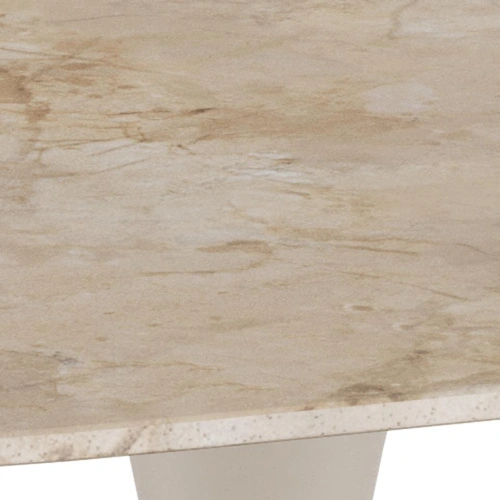 Jídelní stůl Malta Actona čtvercový moderní hnědá keramika 90x90