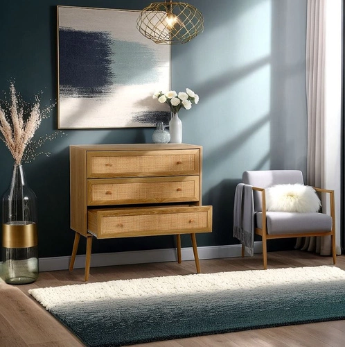 Sada nábytku do ložnice Ballo přírodní