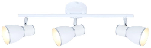 Stropní lampa Fido 3x40W E14 bílá+chrom