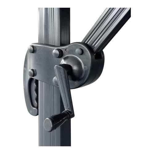 Závěsný zahradní slunečník Baza 295x295 cm moderní černý House Nordic