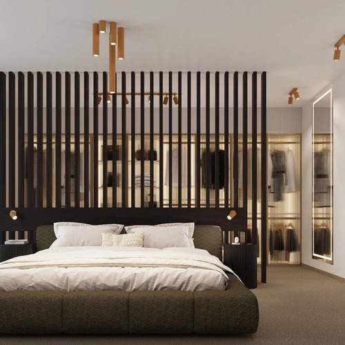 Stropní svítidlo KARBON 20 zlaté glamour minimalistické do obýváku a ložnice SOLLUX