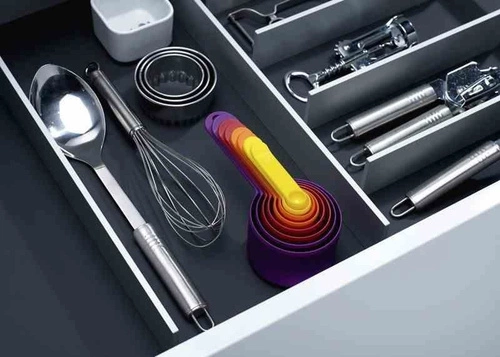 JJ - Sada kuchyňských odměrek NEST 8 ks multicolor