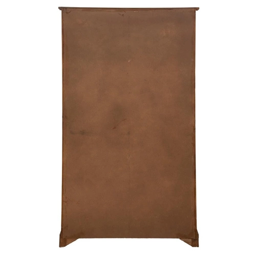 Industriální knihovna se sklem Danik jedle Atmosphera do obýváku a pracovny 150 cm